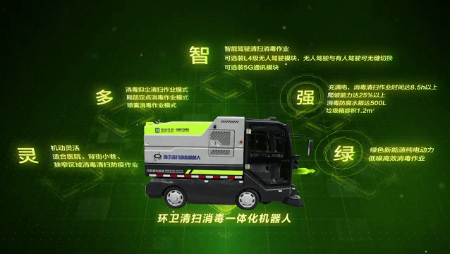 智能環(huán)衛(wèi)機(jī)器人軍團(tuán)再添猛將！清掃消毒一體化機(jī)器人利劍出鞘